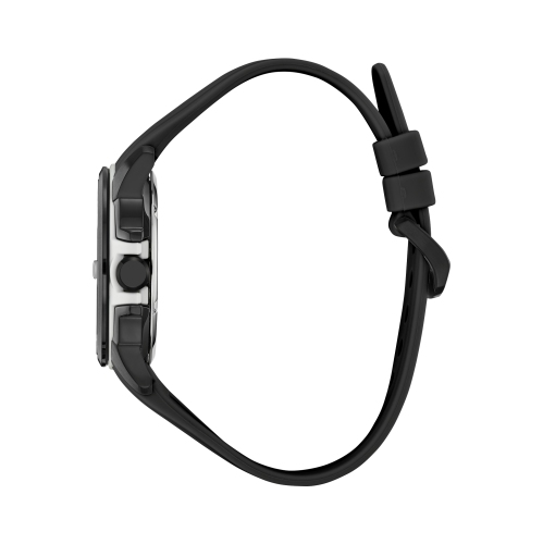 Montre pour homme à éco-conduite impériale japonaise, Stormtrooper, 44 mm, boîtier inox noir, bracelet polyuréthane, cadran noir