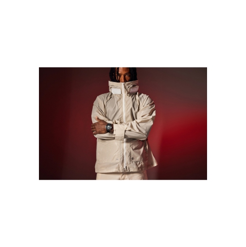 Montre pour homme à éco-conduite impériale japonaise, Stormtrooper, 44 mm, boîtier inox noir, bracelet polyuréthane, cadran noir