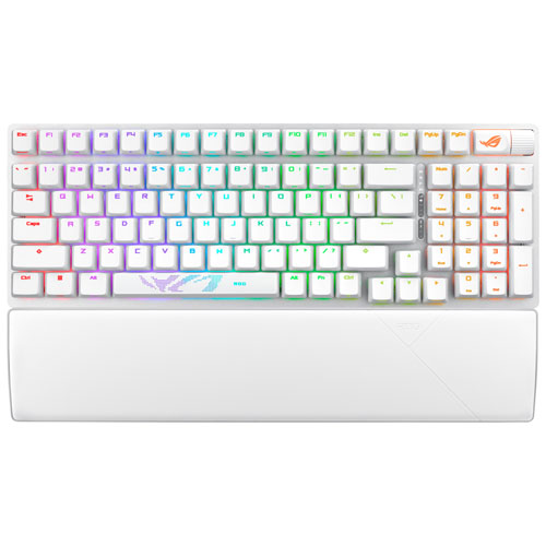 ASUS ROG Scope II 96 Bluetooth Backlit Mechanical NX Snow Gaming Keyboard - White