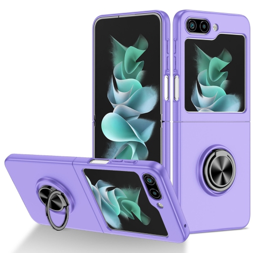 [CS] Étui avec support magnétique hybride invisible pour Galaxy Z Flip 6 de Samsung, violet