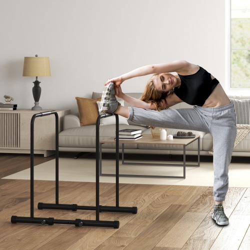 Barres d'appui Soozier, stations d'accueil réglables parallèles à 6 niveaux de largeur et 2 niveaux de hauteur pour l'entraînement de mise en forme