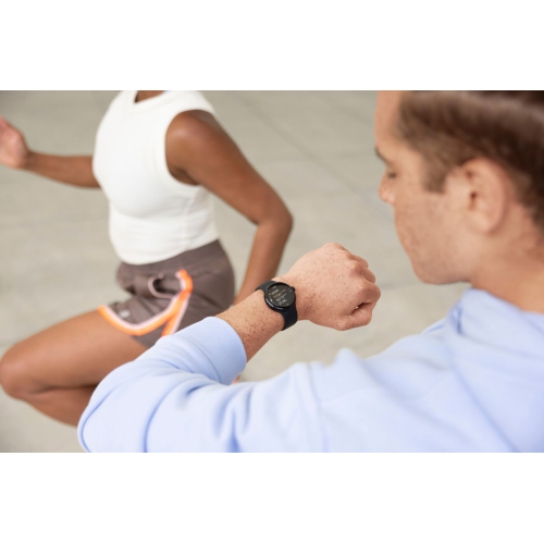 Remis à neuf - Montre Pixel Watch 2 (GPS + LTE) de Google 40&nbsp;mm avec boîtier en aluminium noir et bracelet sport noir