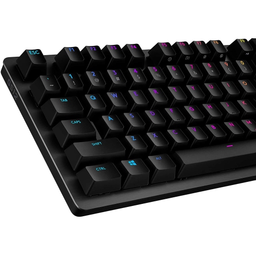 Logitech G512 Lightsync RGB Mechanical Gaming Keyboard, Carbon English Layout GX Blue Switch