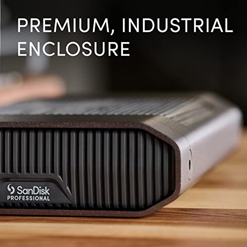 SanDisk Professional 8TB G-Drive Enterprise-Class External Desktop Hard Drive - 7200RPM Ultrastar HDD Inside