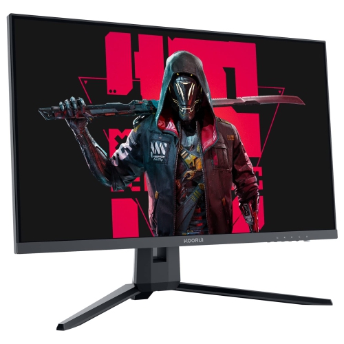 KOORUI  27-Inch Gaming Monitor 144Hz Qhd(2560 X 1440P) 2K, 1Ms, Dci-P3 90% Color Gamut, Adaptive G-Sync