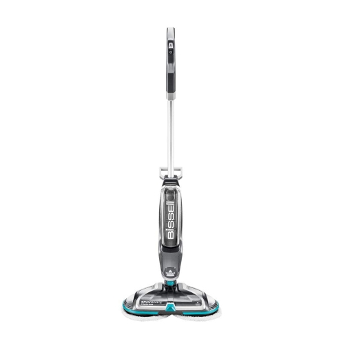 Bissell 18V Cordless Spinwave Hard Floor Mop 2315B - quiet operation for upto 20 minutes, Grey and Blue