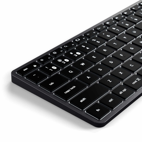Satechi Slim X1 Backlit Bluetooth Keyboard | Space Gray