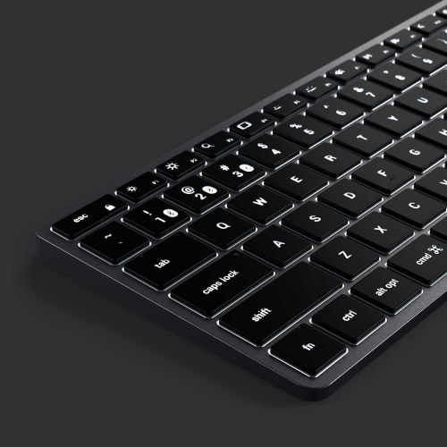 Satechi Slim X1 Backlit Bluetooth Keyboard | Space Gray
