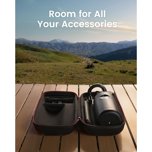 NEBULA Capsule 3 laser - Étui de voyage tout-en-un officiel, personnalisé pour Capsule 3 laser, adaptateur, télécommande