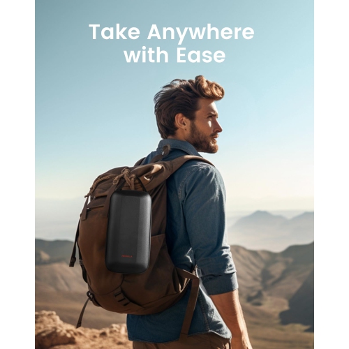 NEBULA Capsule 3 laser - Étui de voyage tout-en-un officiel, personnalisé pour Capsule 3 laser, adaptateur, télécommande