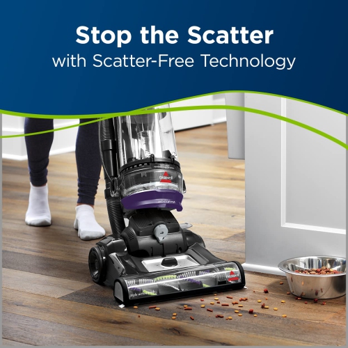 Bissell 2258B Cleanview Swivel Upright Multi-Cyclonic Vacuum For Homes With Pets With Automatic Cord Rewind, Washable ..