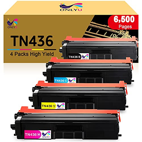 ONLYU Compatible Toner Cartridge Replacement for Brother TN436 TN431 TN433 for HL-L8360CDW MFC-L8900CDW
