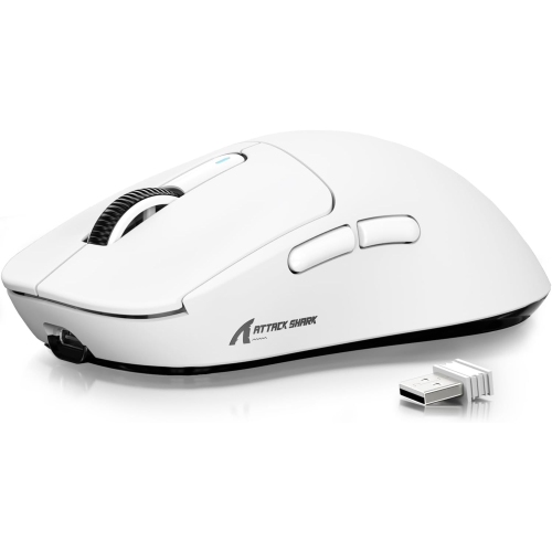 X3 Superlight Wireless Gaming Mouse, 49g Ergonomic Computer Mouse, Triple Modes PAW3395 26K DPI Optical Sensor