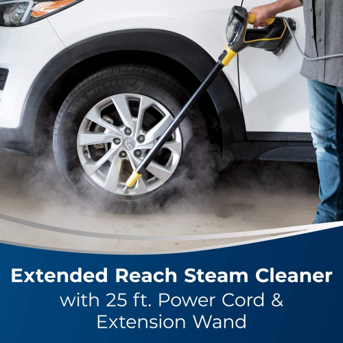 Bissell - Steam Mop And Cleaner - Powersteamer Heavy Duty - 3-In-1 Steam Mop And Handheld Steamer Rated For Indoor/Out..