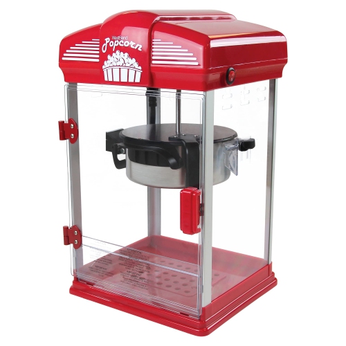 Image 1 de 8.. La machine à maïs soufflé style cinéma à huile chaude 82515 de West Bend offre une bouilloire antiadhésive rapide et durable avec un nettoyage facile