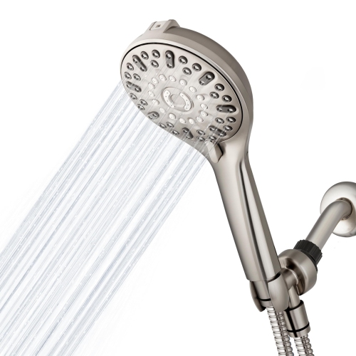 Waterpik ShowerClean Pro Hand Held Shower Head High Pressure Rinser with Built-in Power Jet Wash