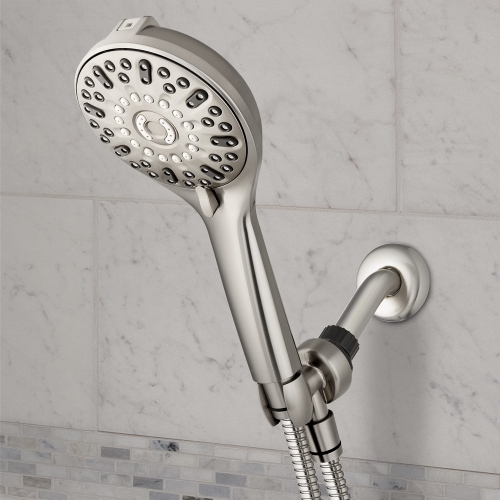 Waterpik ShowerClean Pro Hand Held Shower Head High Pressure Rinser with Built-in Power Jet Wash