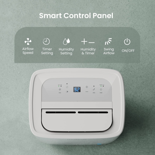 Waykar 80 Pints Energy Star Dehumidifier for Spaces up to 5000 Sq. Ft at Home, in Basements and Large Rooms