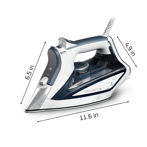 Rowenta Focus DW5280,Professional, Stainless Steel Soleplate Steam Iron for Clothes Standard, Powerful steam Blast