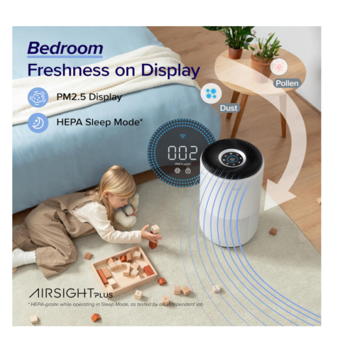 LEVOIT Air Purifiers Large Room Home Up to 1980 Ft², Smart WiFi and Auto Mode with Alexa Control, True HEPA Filter