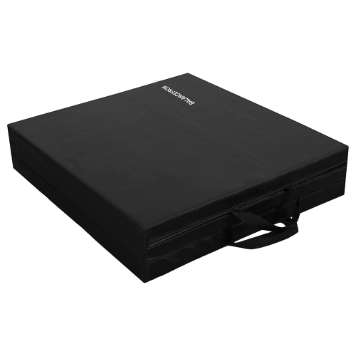 BalanceFrom 1.5" Thick Tri-Fold Folding Exercise Mat with Carrying Handles for MMA