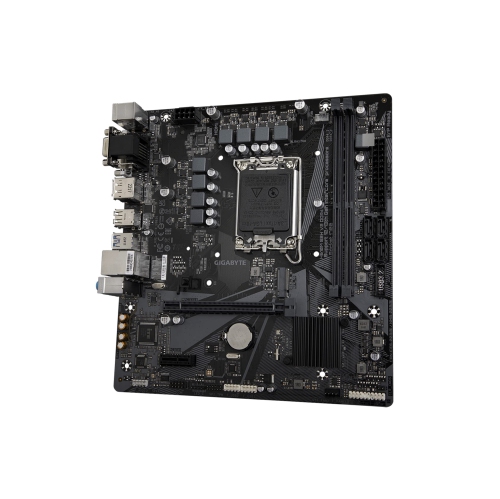 GIGABYTE H610M S2H V2 DDR4 (H610/ Intel/LGA 1700/ Micro ATX/ DDR4/ Single M.2/ PCIe 4.0/ USB 3.2 Gen1