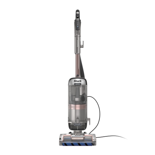 Shark AZ2002C Vertex DuoClean PowerFin Upright Vacuum with Powered Lift-Away and Self-Cleaning Brushroll, Rose Gold