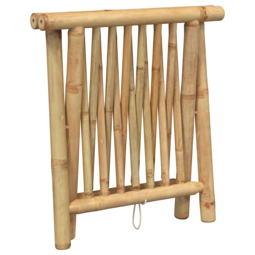 vidaXL Magazine Rack 42x30.5x34.5 cm Bamboo