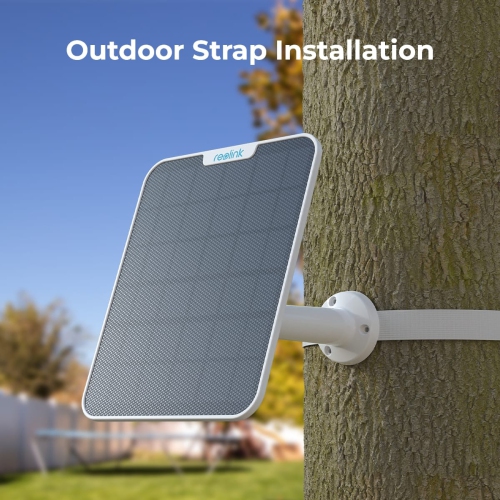 Reolink Solar Panel 6W Power Supply for Reolink Battery Wireless Security Cameras