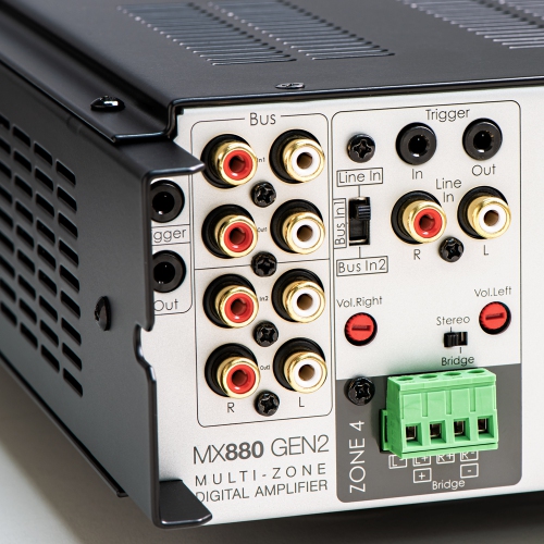 OSD MX880 4-zone, 8-channel multi-room power amplifier