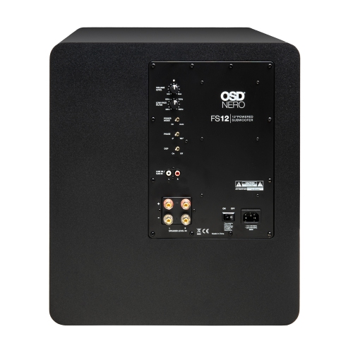 OSD FS12, 12" Dual Ported 1200W Powered Subwoofer