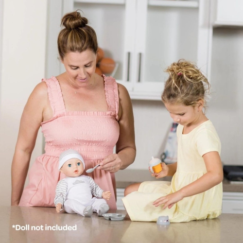 Zig Zag Rainbow Doll Accessory & Magic Feeding Set