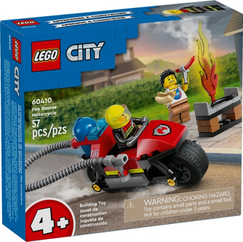 Lego City Fire Rescue Motorcycle V39