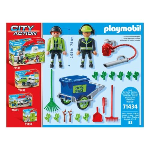 Playmobil City Action - Street Cleaning Team