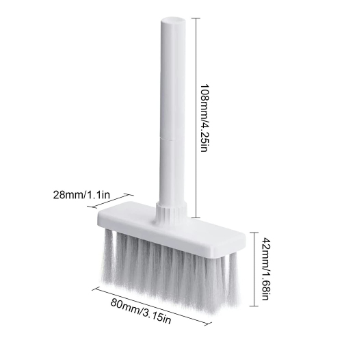 Cleaning Soft Brush Keyboard Cleaner 5-in-1 Multi-Function Computer Cleaning Tools Kit - Keycap Puller for Bluetooth Earphones Laptop Airpods Pro