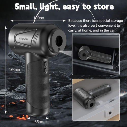 Compressed air Duster, Electric air Duster - Keyboard Cleaner for Office - no Canned air Duster - Reusable - Replacement for Compressed Air Can -