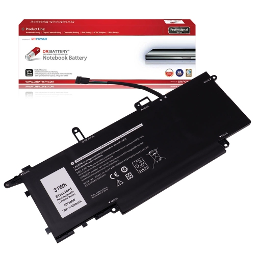 DR. BATTERY  Nf2Mw Laptop Battery for Dell Latitude 7400 2-In-1 Latitude 9410 2-In-1 Series P110G P110G001 7146W 085Xm8 08W3Yy 0C76H7 C76H7 0G8F6M