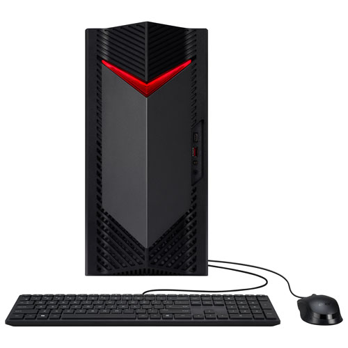 Ordinateur de jeu Nitro N50 d'Acer - Noir/Rouge