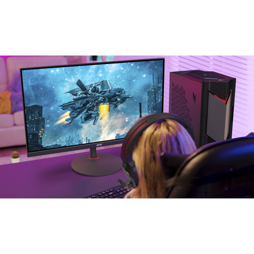 Image 14 of 14.. Acer Nitro N50 Gaming PC - Black/Red