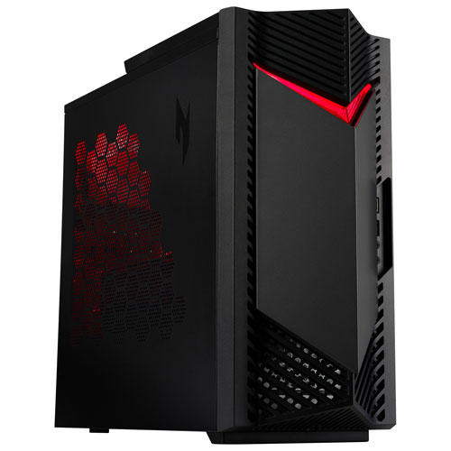 Image 8 of 14.. Acer Nitro N50 Gaming PC - Black/Red