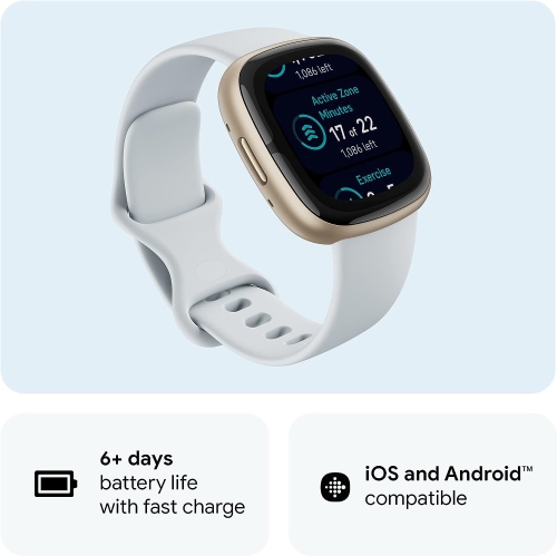 Fitbit Sense 2 Smartwatch with Bluetooth Calling, Built-in GPS, Heart Rate Monitor by FITBIT - Refurbished condition - Image 2