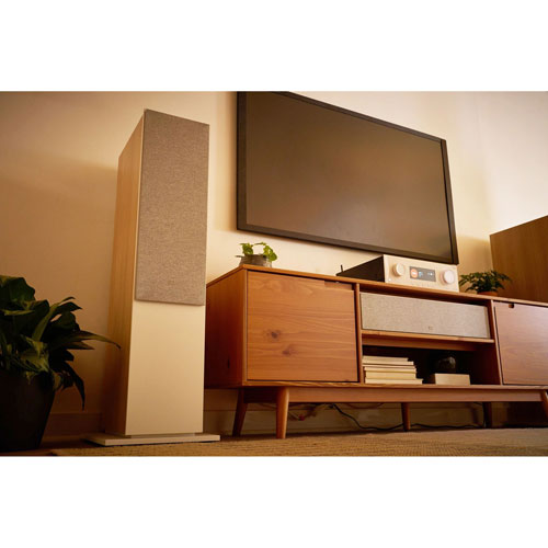 Haut-parleur colonne à 2,5 voies de 225 W Stage280F de JBL - Unité - Café au lait