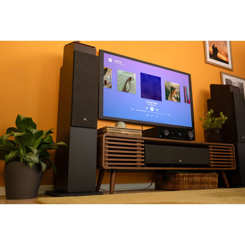 Haut-parleur colonne à 2,5 voies de 225 W Stage260F de JBL - Unité - Espresso