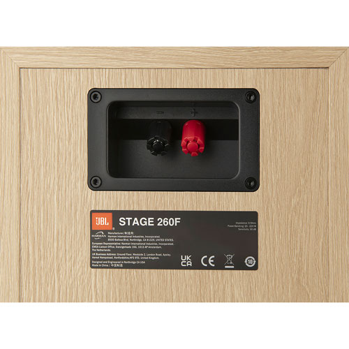 JBL Stage260F 225-Watt 2.5-Way Tower Speaker - Single - Latte