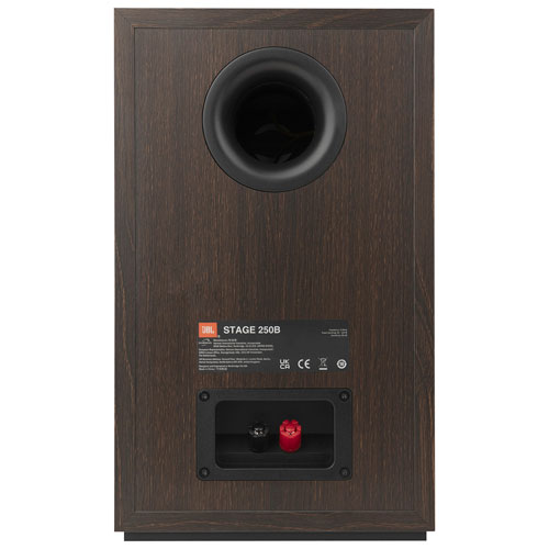 Image 9 of 14.. JBL Stage250B 5.25" Bookshelf Speaker - Pair - Espresso