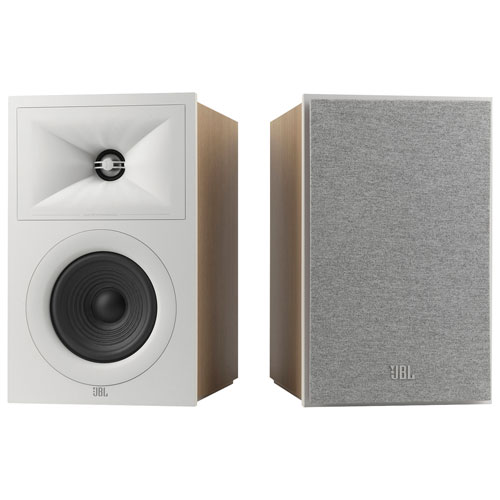 JBL Stage250B 5.25" Bookshelf Speaker - Pair - Latte