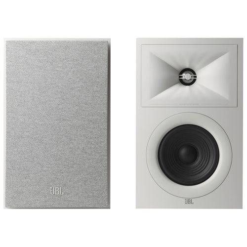 JBL Stage250B 5.25" Bookshelf Speaker - Pair - Latte