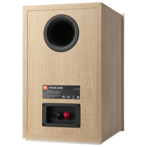 JBL Stage250B 5.25" Bookshelf Speaker - Pair - Latte