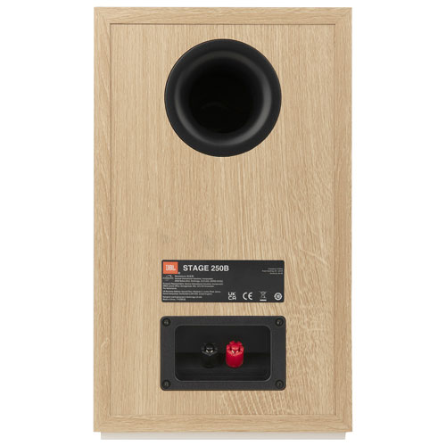 JBL Stage250B 5.25" Bookshelf Speaker - Pair - Latte