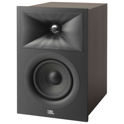 Haut-parleur d'étagère de 4,5 po Stage240B de JBL - Paire - Espresso